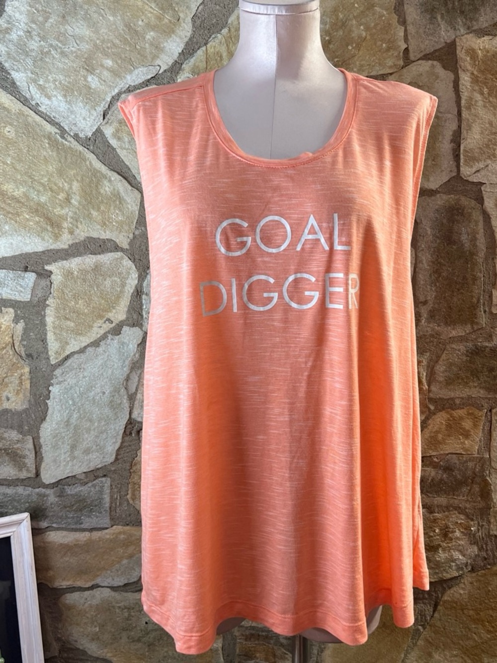 Pro Player Goal Digger Twist Back Tank Top NWT Size 3X